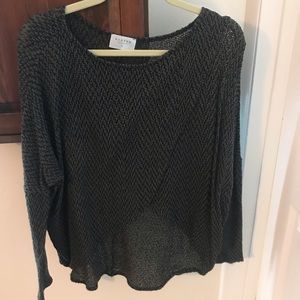 NYMPHE asymmetrical sweater